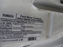 2021 Ford Ecosport White 1.0L Turbo AT 2WD #F22087